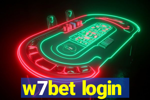 w7bet login